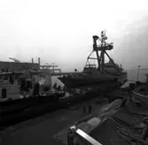 CG 27
Lyftning av CG 27 till lastfartyg