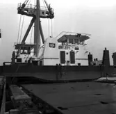 CG 27
Lyftning av CG 27 till lastfartyg