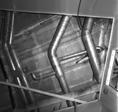 Carlskrona
Interiör av minfartyget Carlskrona, rörarrangemang