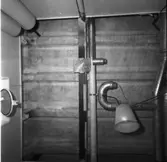 Carlskrona
Interiör av minfartyget Carlskrona, rör arrangemang i taken