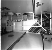 Carlskrona
Interiör av minfartyget Carlskrona, rör arrangemang i taken