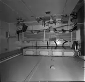 Carlskrona
Interiör av minfartyget Carlskrona, rör arrangemang i taken