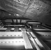 Piteå och Västerås
Interiöer från torpedbåtarna Piteå och Västerås.\\Styrmaskin, SLC, maskinrum och bryggan.