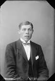 Ateljéporträtt - Albin Sundman från Singö, Uppland, 1923