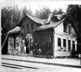 Gamleby järnvägsstation.