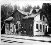 Gamleby järnvägsstation.