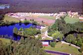 Flygfoto över Hörle Herrgård och området runt omkring i Värnamo Kommun, Jönköpings län 330/1968