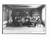 Kongliga Hantverksskolan för blinda vid korsningen Västerlåggatan-Tegelslagaregatan.