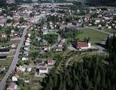 Flygfoto över Smålandstenar i Gislaveds kommun. Jönköpings län 343/1968