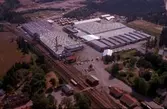 Flygfoto över en industri i Forserum i Nässjö kommun, Jönköpings län 287/1969