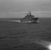 Carlskrona
Minfartyget Carlskrona, provtur.\\Helikopterbilder