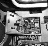 Carlskrona
Apparatplacering i minfartyget Carlskrona