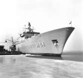 Carlskrona
Lastning av minor och minfällning, minfartyget Carlskrona