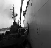 Carlskrona
Lastning av minor och minfällning, minfartyget Carlskrona