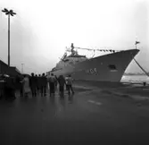 Carlskrona
Besöksdag för anställda vid varvet på minfartyget Carlskrona