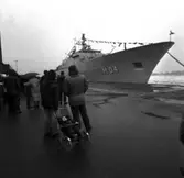 Carlskrona
Besöksdag för anställda vid varvet på minfartyget Carlskrona