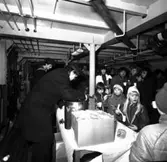 Carlskrona
Besöksdag för anställda vid varvet på minfartyget Carlskrona