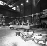 Svepkatamaran
Svepkatamaranen i plastverkstaden och i hall 4