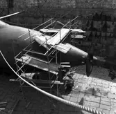 Arbetsställning
Arbetsställning kring ubåt i docka 5