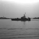 Piteå
Första provtursdagen med nya raketställ, torpebåten Piteå