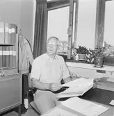 G. Pettersson och E. Carlsson på tele k-v nytt