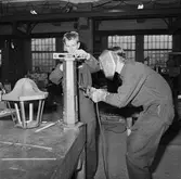 Lärlingsarbeten å industriskolan