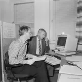 Personal i arbete med kv-info