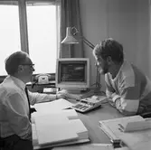 Personal i arbete med kv-info