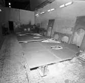 Norska Ses-en i plastverkstan och sektionstillverkning i flakhallen