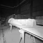 Norska Ses-en i plastverkstan och sektionstillverkning i flakhallen