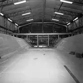 Norska Ses-en i plastverkstan och båt nr 2 i mellanhallen