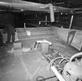 Norska Ses-en i plastverkstan och båt nr 2 i mellanhallen