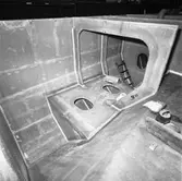 Norska Ses-en i plastverkstan och båt nr 2 i mellanhallen