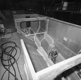 Norska Ses-en i plastverkstan och båt nr 2 i mellanhallen