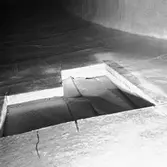 Håltagning i botten på Landsort