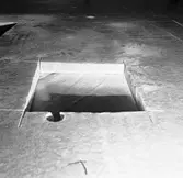 Håltagning i botten på Landsort