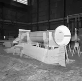 Norska Ses-en i flakhallen och plastverkstan