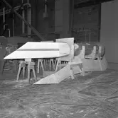 Norska Ses-en i flakhallen och plastverkstan