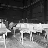 Norska Ses-en i flakhallen och plastverkstan