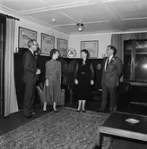 Bertil Blomstergren avtackas av marinen och Karlskrona kommun