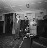 Bertil Blomstergren avtackas av marinen och Karlskrona kommun