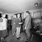 Bertil Blomstergren avtackas av marinen och Karlskrona kommun