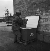 Nya brandlådor å varvet