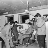 Personal i arbete med nya SB-MS materialsystem