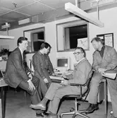 Personal i arbete med nya SB-MS materialsystem