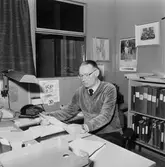 Ivar Pilebäck o Jan Pettersson i rörverkstan