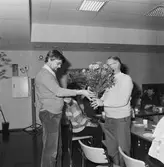 Ivar Pilebäck rörverkstan avtackas för pension