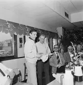 Tage Johansson televerkst. avtackas för pension