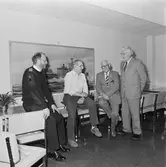 Tage Johansson televerkst. avtackas för pension