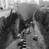 Arbetsbilder i botten på Baltic Press